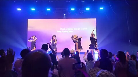 (G)I-DLE in Houston song Latata (English Ver)