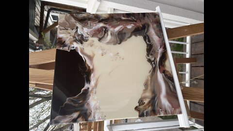 SALE #5 Coffee and Chocolate #shorts #forsale #art #dutchpour #supportlocal #shoplocal #yyc