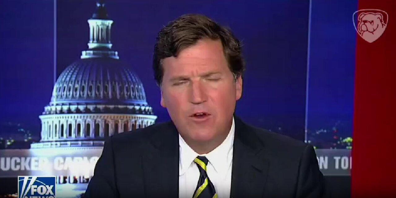 This was the final segment of Tucker Carlson on Fox.