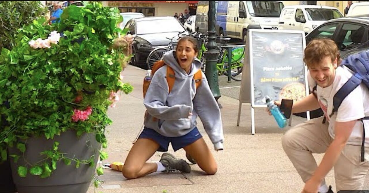 Bushman prank