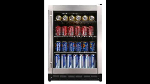 Restocking beverage fridge 🥤