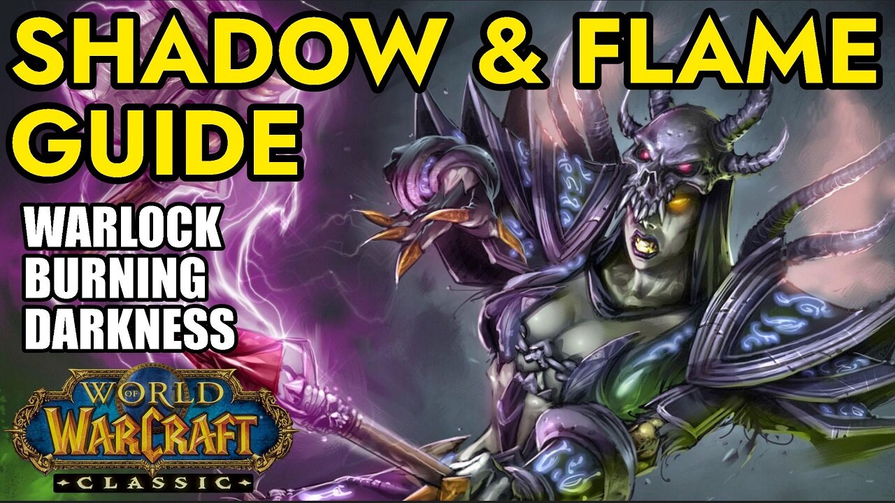 Warlock Rune of Shadow and Flame Guide WoW Classic SoD