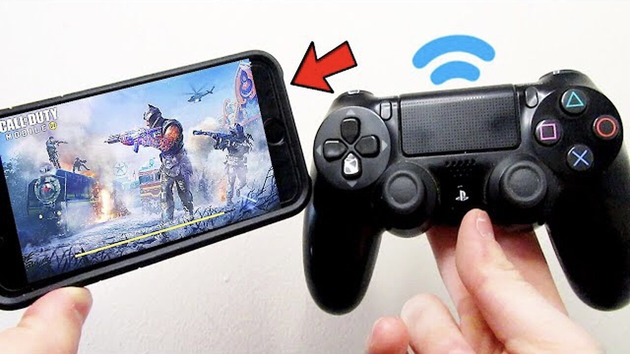 HOW TO PLAY GAMES ON ANY IPHONE USING A PS4 controller