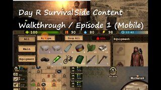 Day R Survival Side Content Walkthrough / Episode 1 (Mobile)