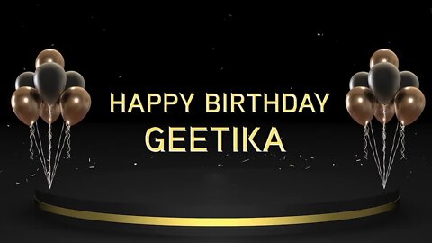 Wish you a very Happy Birthday Geetika