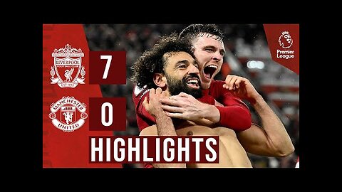 HIGHLIGHTS: Liverpool 7-0 Man United | Salah breaks club record as Reds score SEVEN!