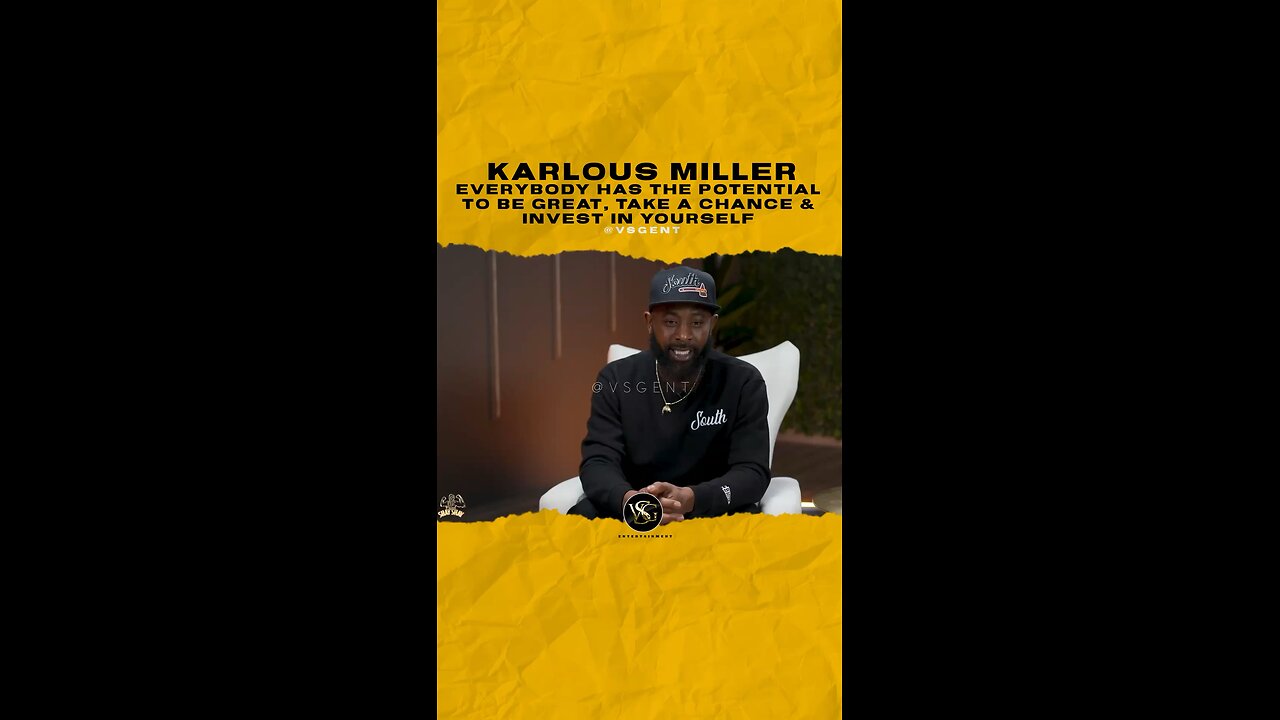 @karlousm Everybody has the potential to be great, take a chance & invest in yourself