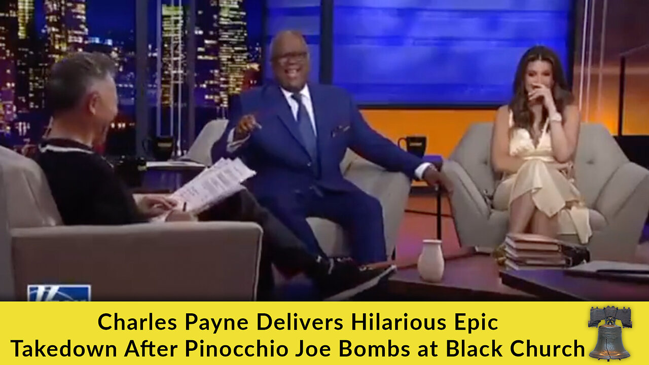 Charles Payne Delivers Hilarious Epic Takedown After Pinocchio Joe Bombs at Black Church