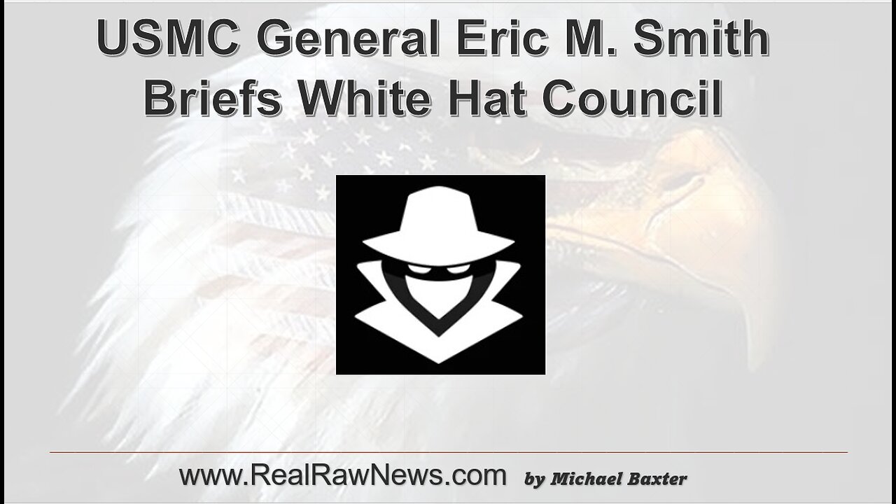 USMC General Eric M. Smith Addresses the White Hat Council