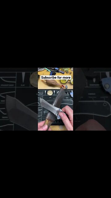 Knife sharpening let’s talk about strops#Shorts #Knives #KnifeSharpening #KnifeLife #Knife￼