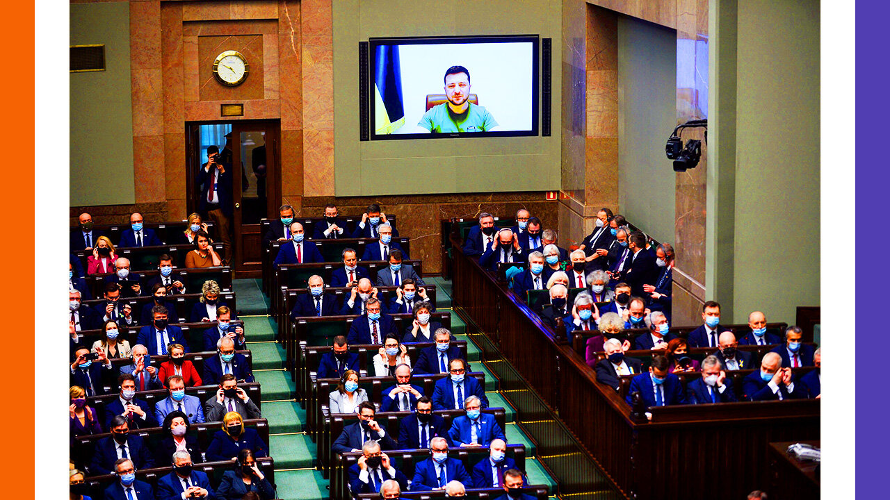 Zelensky Begs Congress | Iran Bombs Mossad In Irag