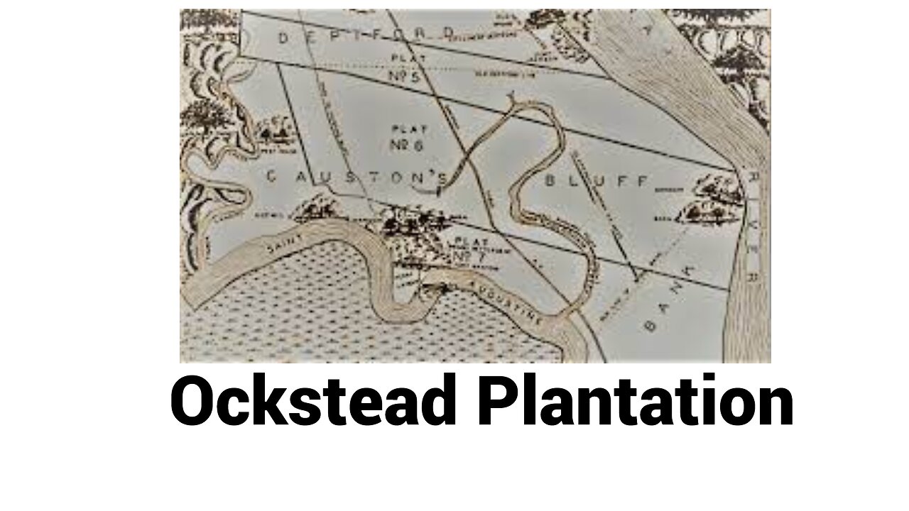 Ockstead - the first plantation in Savannah, Georgia