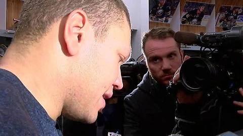 Rasmus Ristolainen & Kyle Okposo talk about the Sabres 3-2 OT win