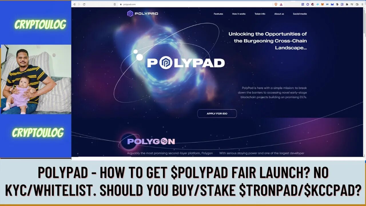 Polypad - How To Get $POLYPAD Fair Launch? No KYC/Whitelist. Should You Buy/Stake $TRONPAD/$KCCPAD?