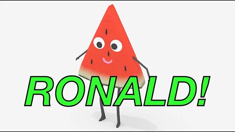 Happy Birthday RONALD! - WATERMELON Birthday Song