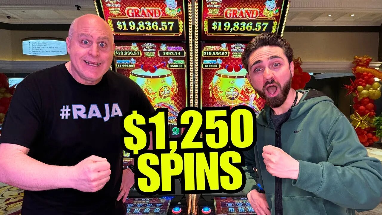 INSANE $1,250 SPINS! - GUARANTEED BONUS EVERY TIME!!!