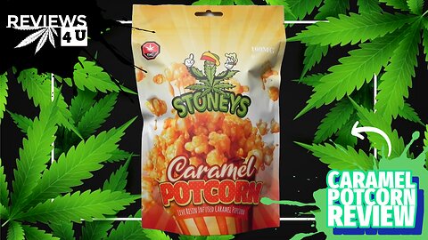 STONEY'S CARAMEL POTCORN (100MG LIVE RESIN) REVIEW 🍿| REVIEWS 4 U