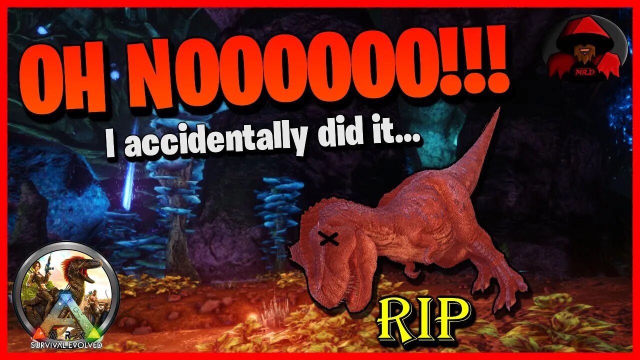 Ark #Shorts - OH NOOOOOO!!! My T-Rex! | Ark Survival Evolved PS4 - I accidentally did it...