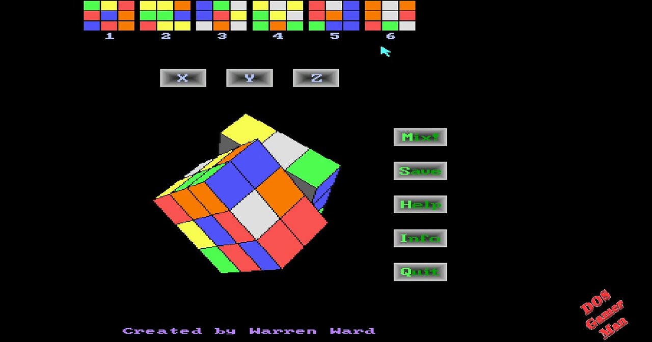 Sequential Dos Game Show: 10. 3D CUBE