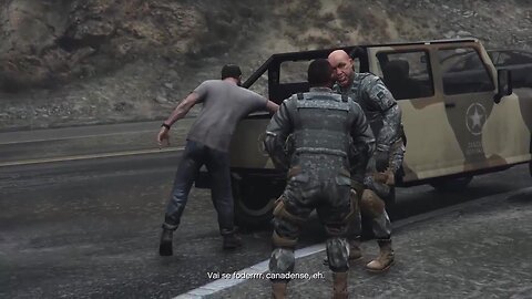 Trevor contra o exército americano! (Grand Theft Auto V)