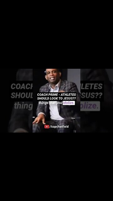 Coach Prime - Athletes should look to JESUS?? #jesus #bible #holyspirit #christianity #god