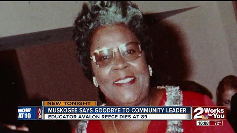 Muskogee says goodbye to community leader