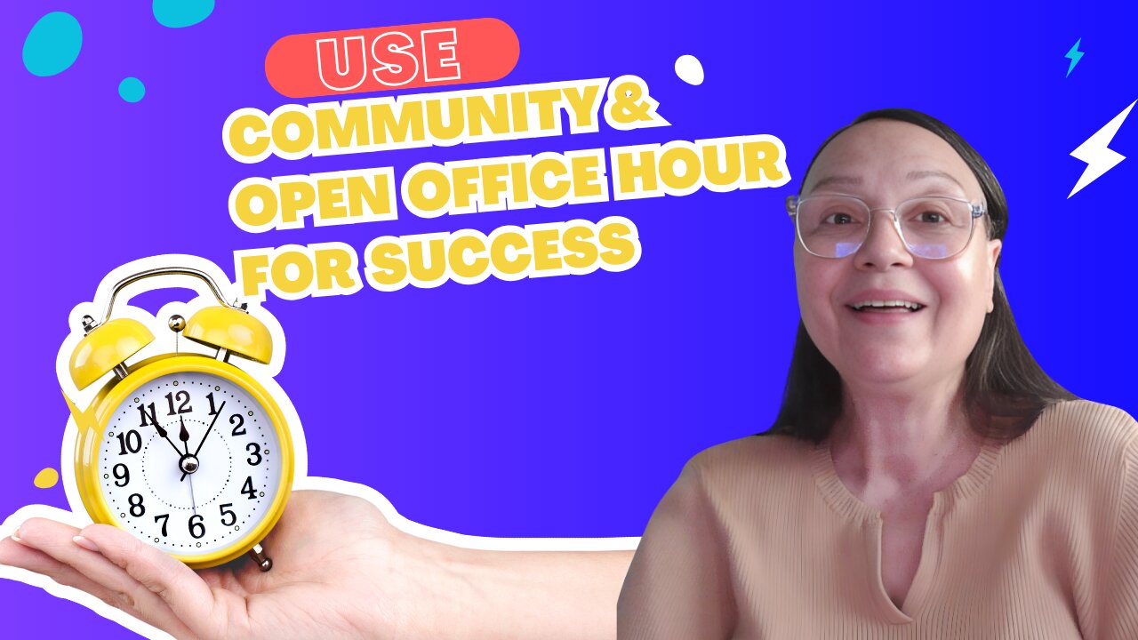 Use Community and Open Office Hours for Your Success