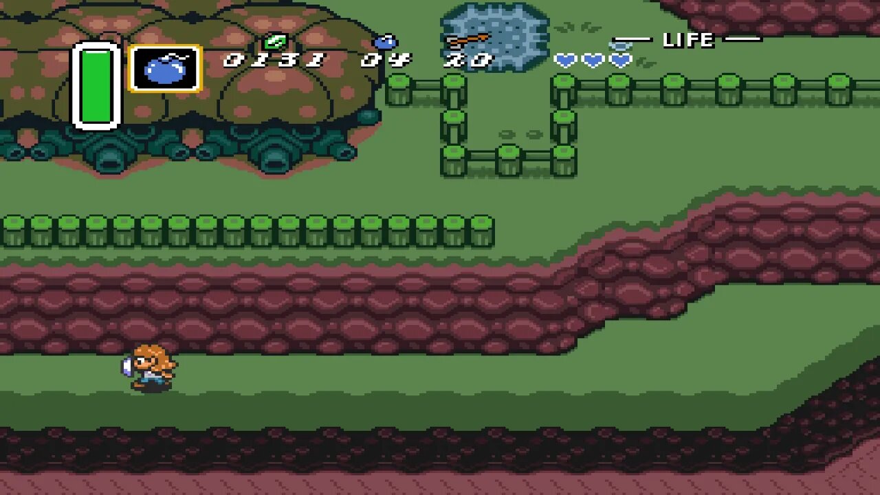 A Link To The Past Randomizer (ALTTPR) - Inverted Swordless Pedestal