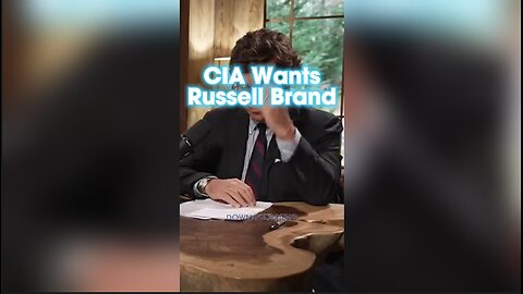 Tucker Carlson: CIA Has Russell Brand in Their Crosshairs - 1/30/24