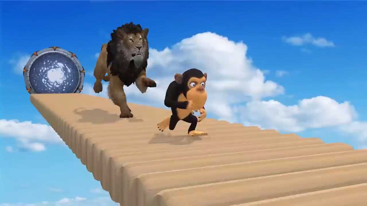 Clever monkey animation part 2