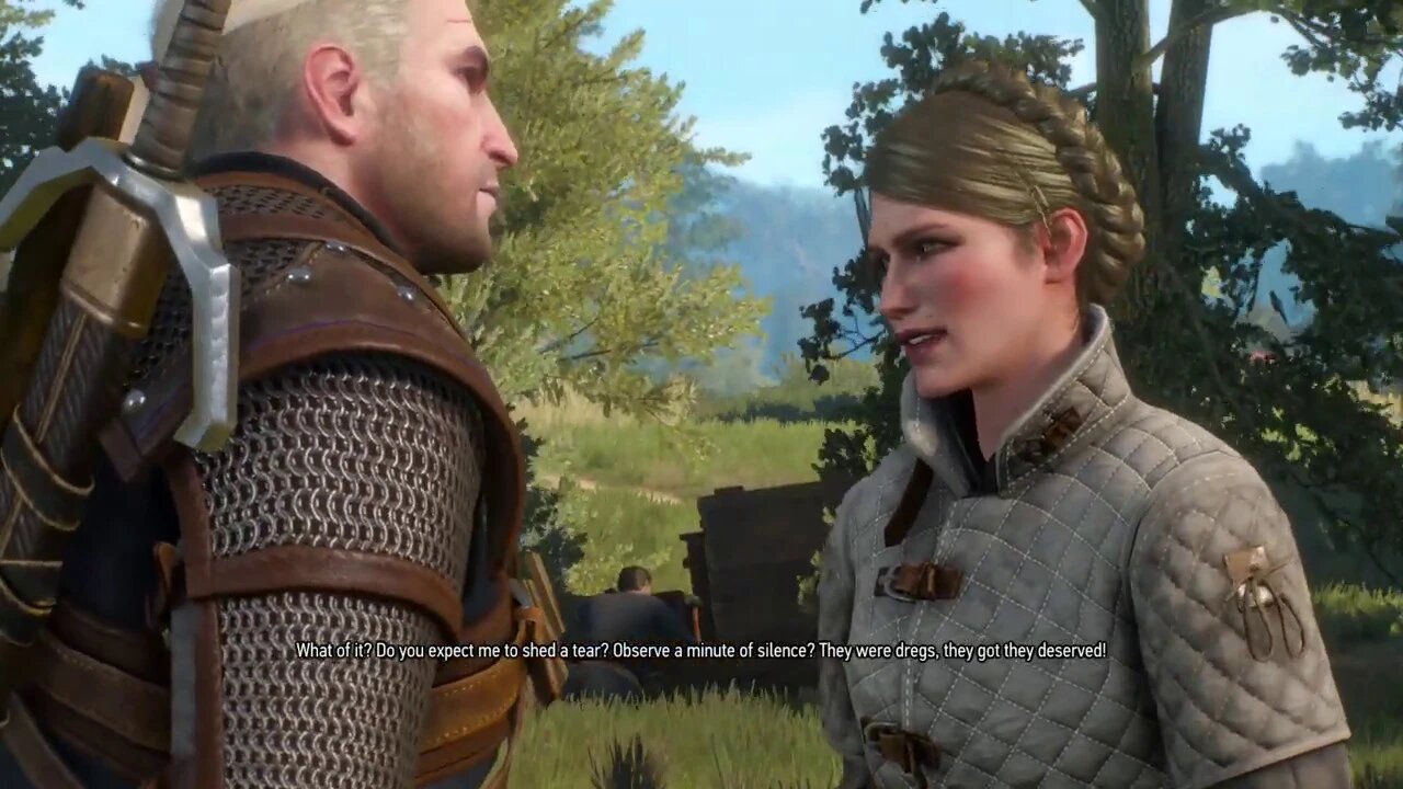 The Witcher 3 Wild Hunt Part 32-Training Outside