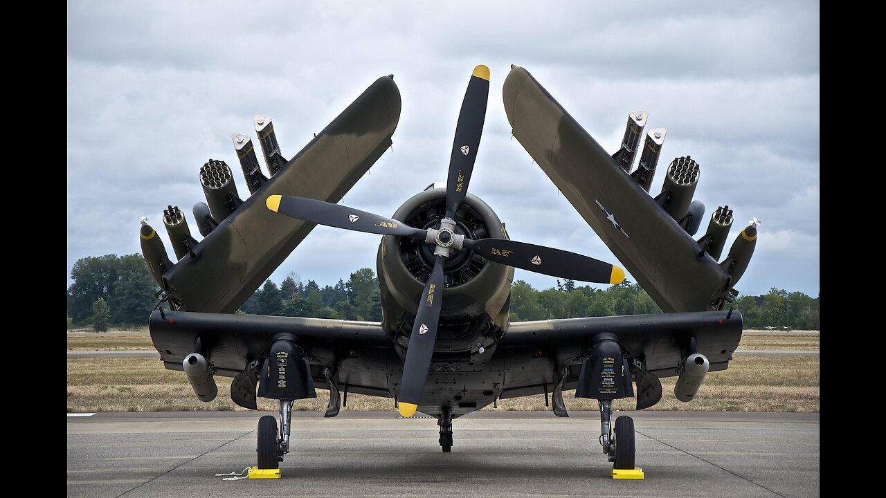 Deck attack aircraft A-1 "Skyrader" served 20 years