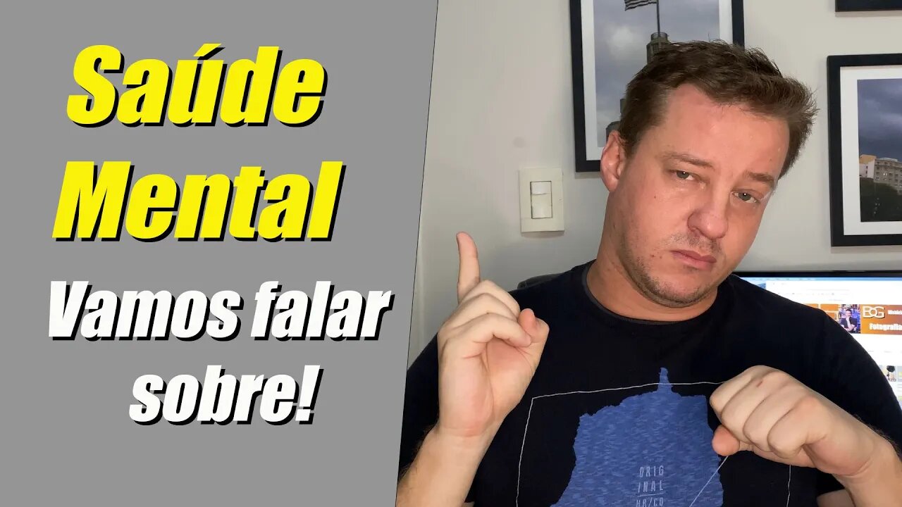 Saúde Mental! vamos conversar e debater sobre esse tema delicado!