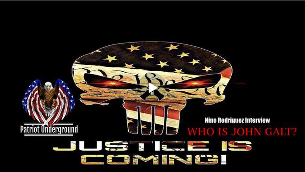 PATRIOT UNDERGROUND W/ NINO, NINO, NINO. WHERE ARE WE AT AND WHERE R WE GOING? TY JGANON