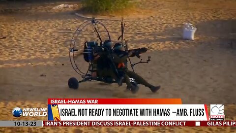 Israel not ready to negotiate with Hamas –Amb. Fluss