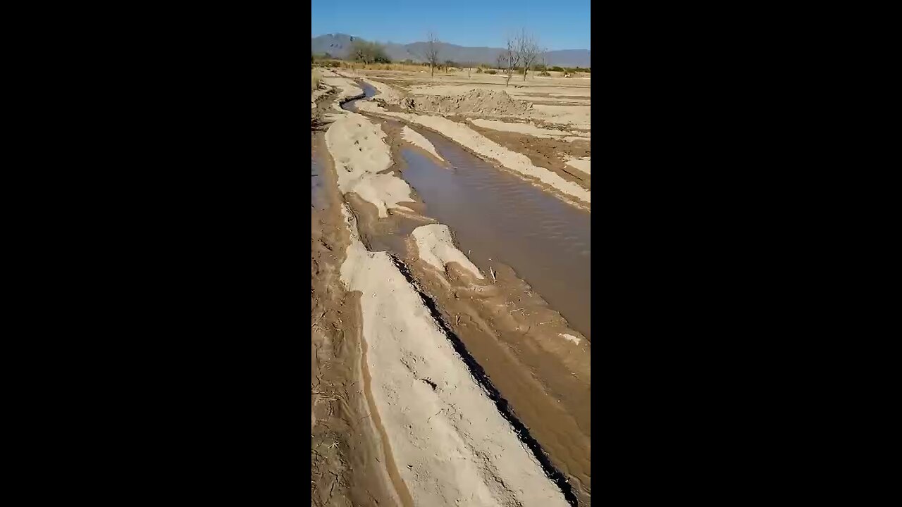 Preparing the land for planting corn