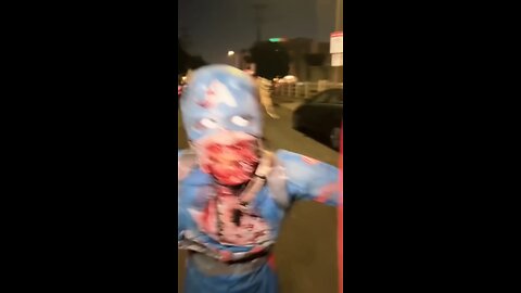 Zombie captain america