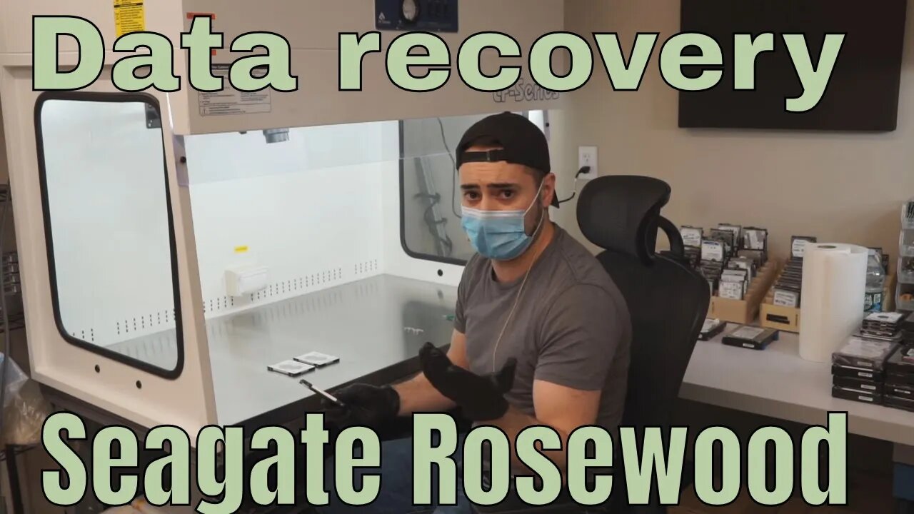 Seagate Rosewood hard drive data recovery process - in depth