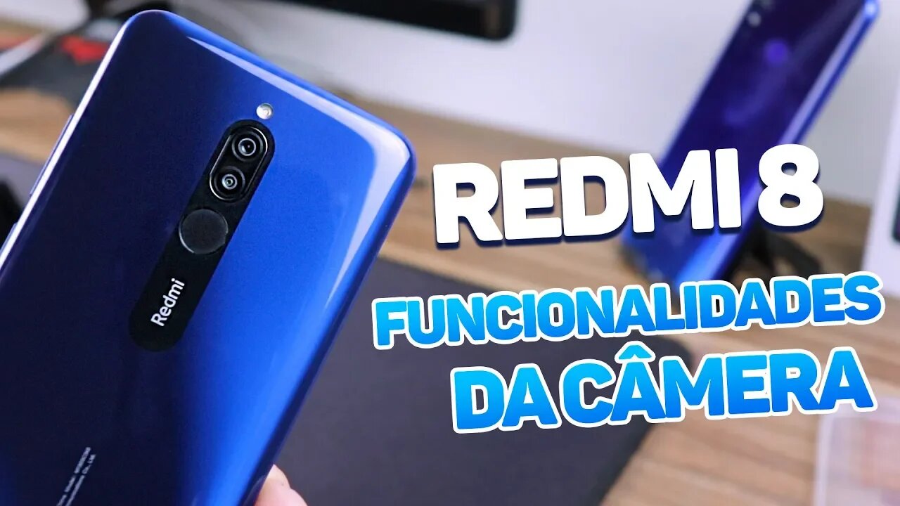 Redmi 8 - Suas Câmeras e Funcionalidades! CONFIRA