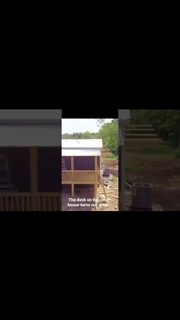 The new deck is about done.