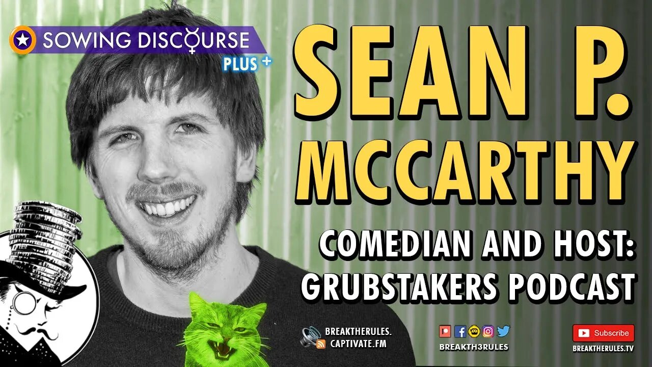 Sean P. McCarthy - Comedian Host: Grubstakers Podcast