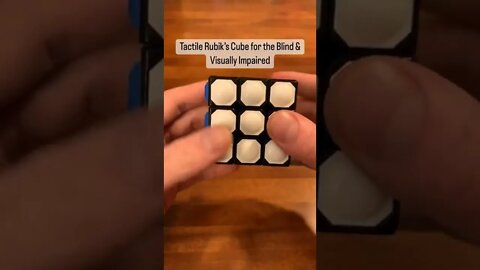 This rubik's cube for blind peoples #shorts