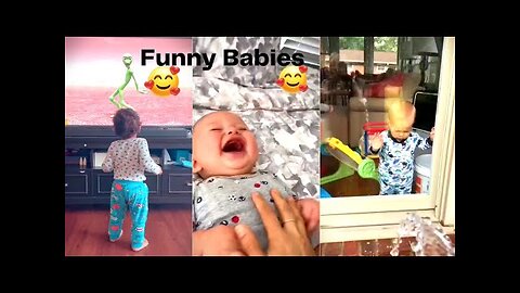 Funny Babies Laughing Hysterically Compilation