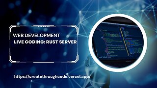 Live Coding: Rust Backend Api Server