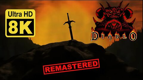 Diablo Intro Cinematic 8k (Remastered with Neural Network AI)