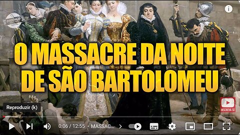 O Massacre de São Bartolomeu