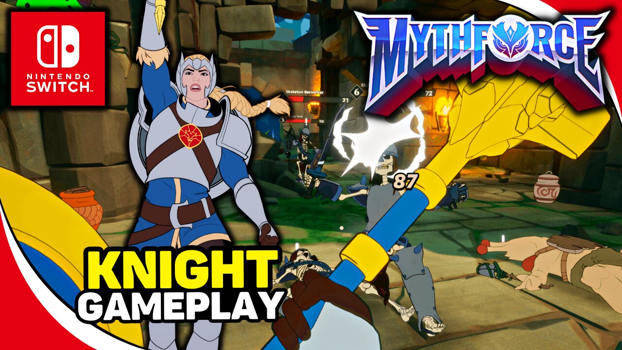 Mythforce | VICTORIA the KNIGHT | Nintendo Switch Gameplay