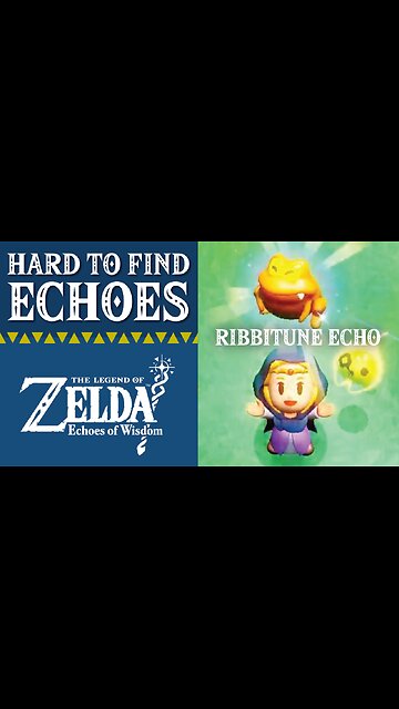 Hard to Find Echoes | Ribbitune Echo | The Legend of Zelda: Echoes of Wisdom | Hyrule Castle