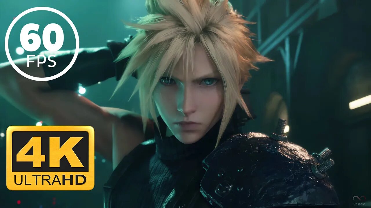 FINAL FANTASY VII REMAKE INTERGRADE – PS5 4k Features Video (Enhanced with Neural Network AI)