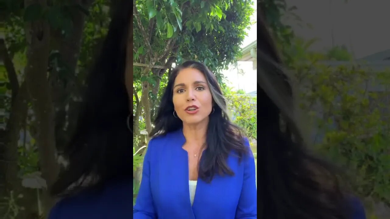 💢 Tulsi slams sleepy Joe on Ukraine